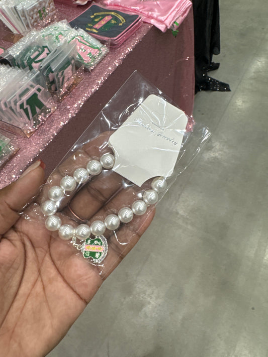 AKA Pearl bracelet