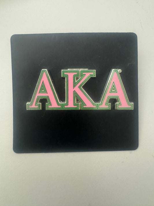 AKA lapel pin