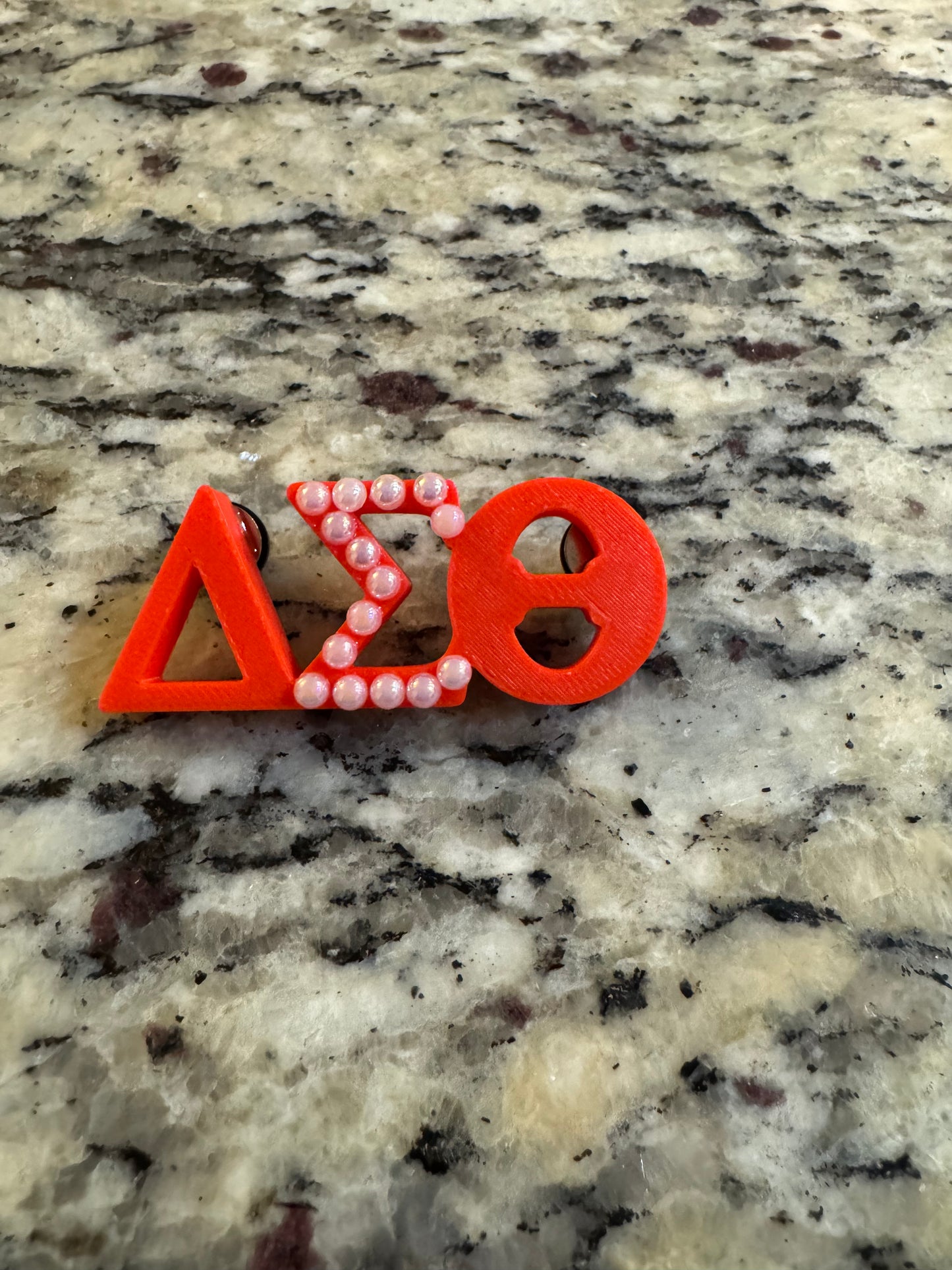 DST Pearl Lapel Pin