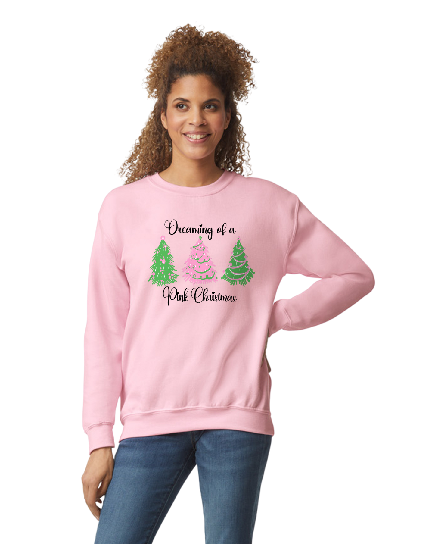 Dreaming of a Pink Christmas Sweatshirt
