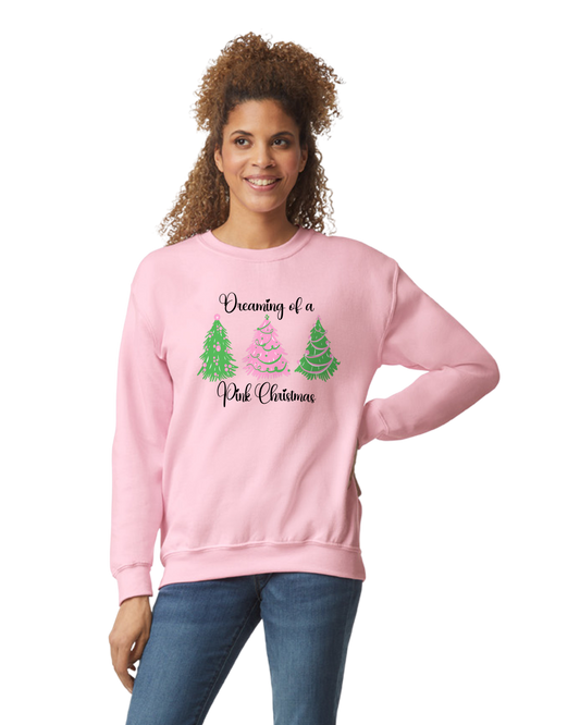 Dreaming of a Pink Christmas Sweatshirt