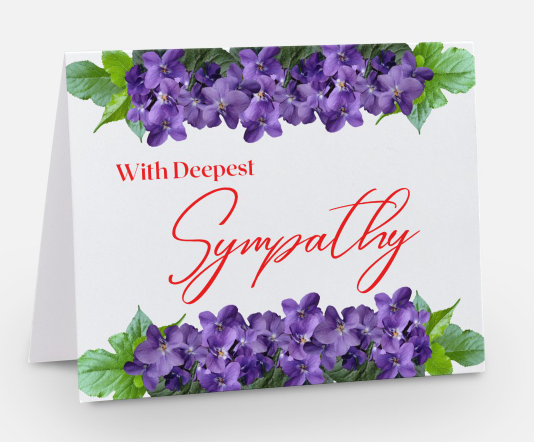 Sympathy Greeting Card