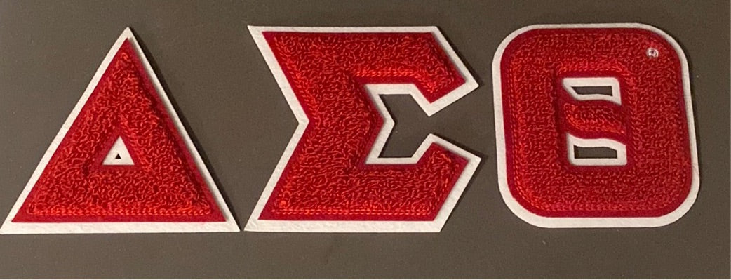 DST 3 Piece Set Chenille Patch