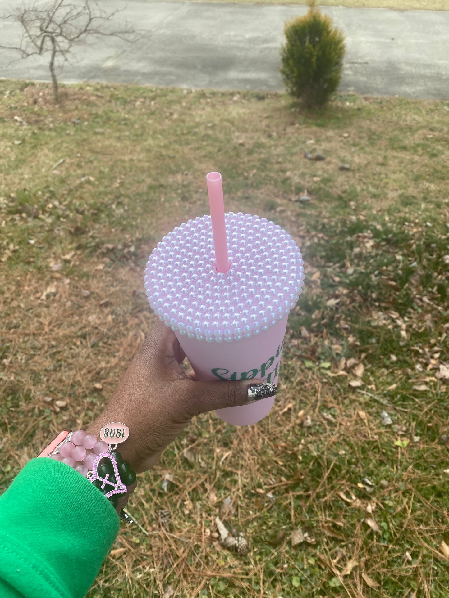 Sippin Pretty Tumbler