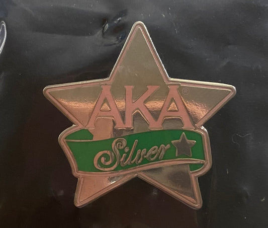 Silver Star Lapel Pin