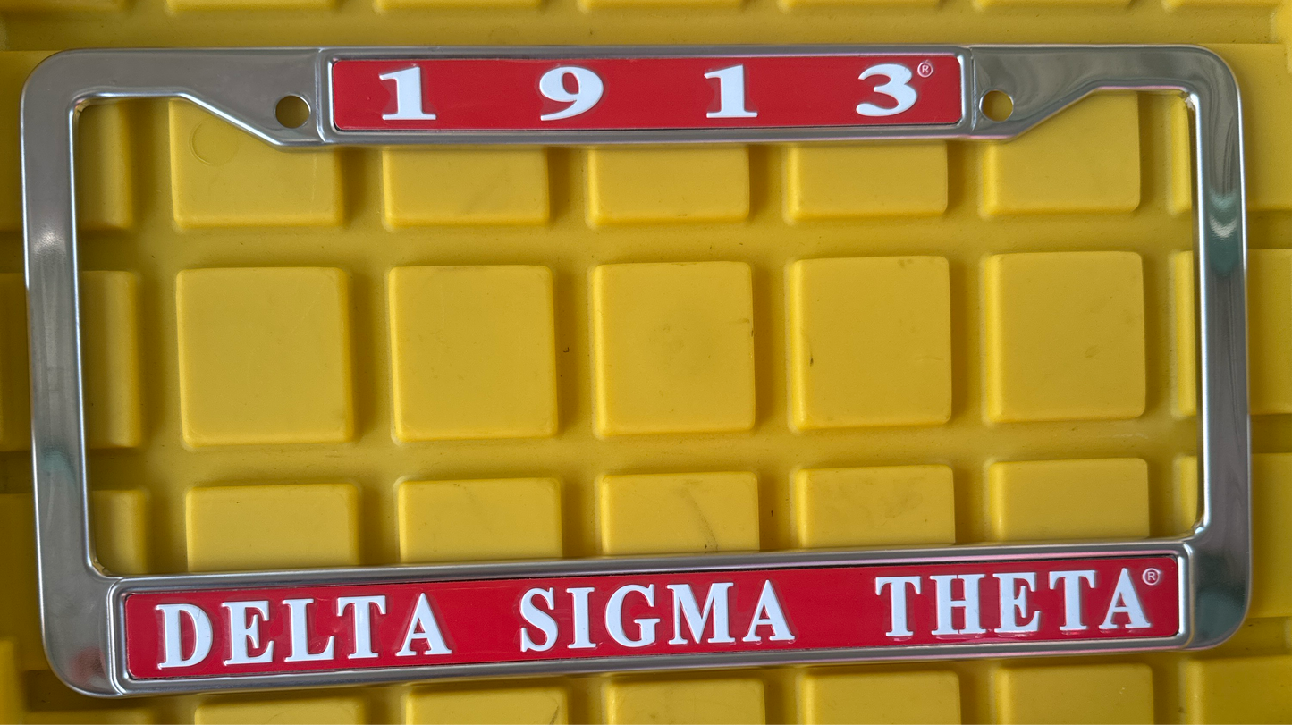 DST License Plate Frame