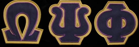 OPP 3 Piece Set Iron On Patch