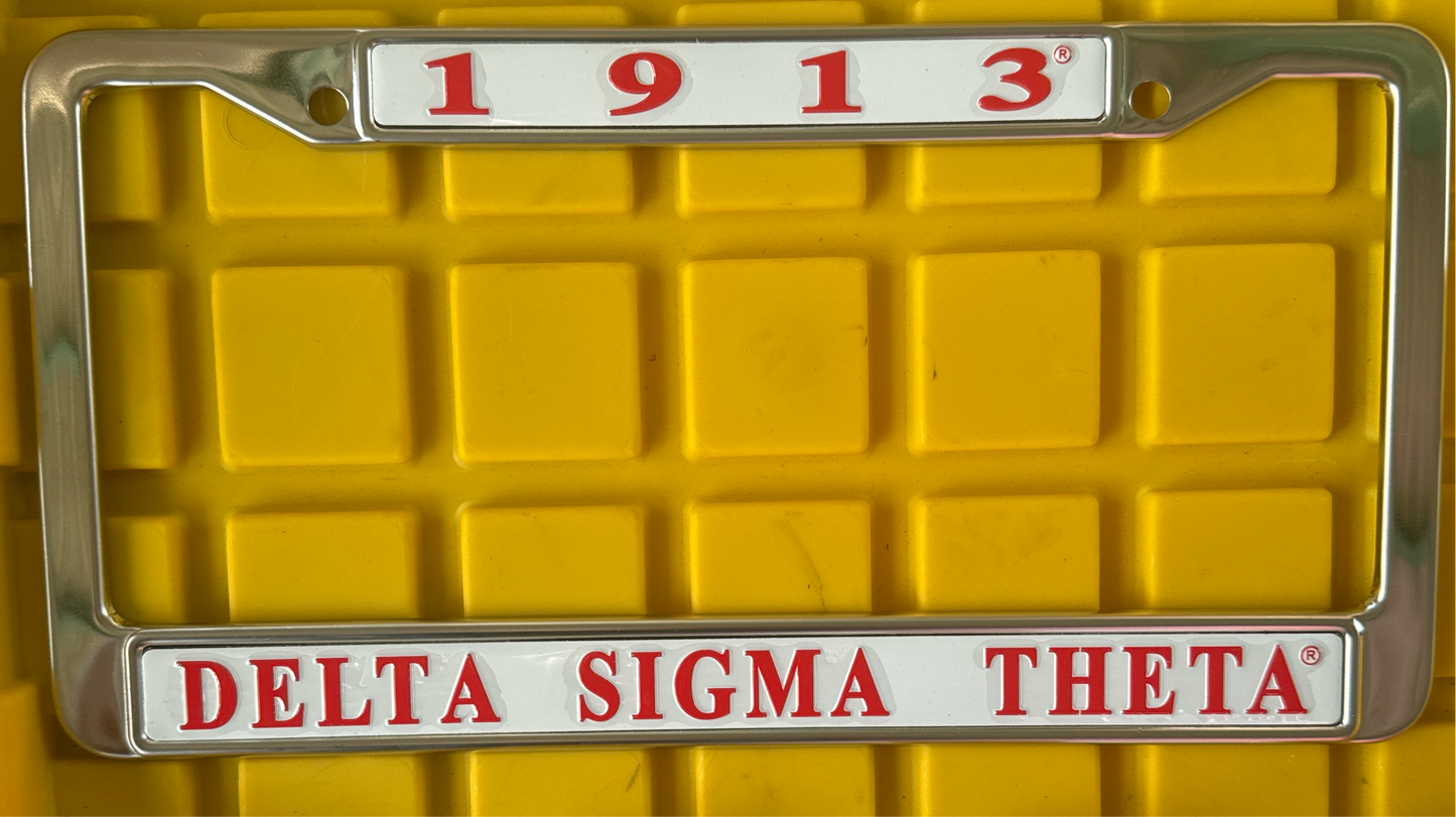 DST License Plate Frame