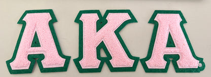 AKA 3 Pc Set Chenille Patch