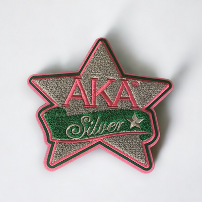 AKA Silver Star Patch