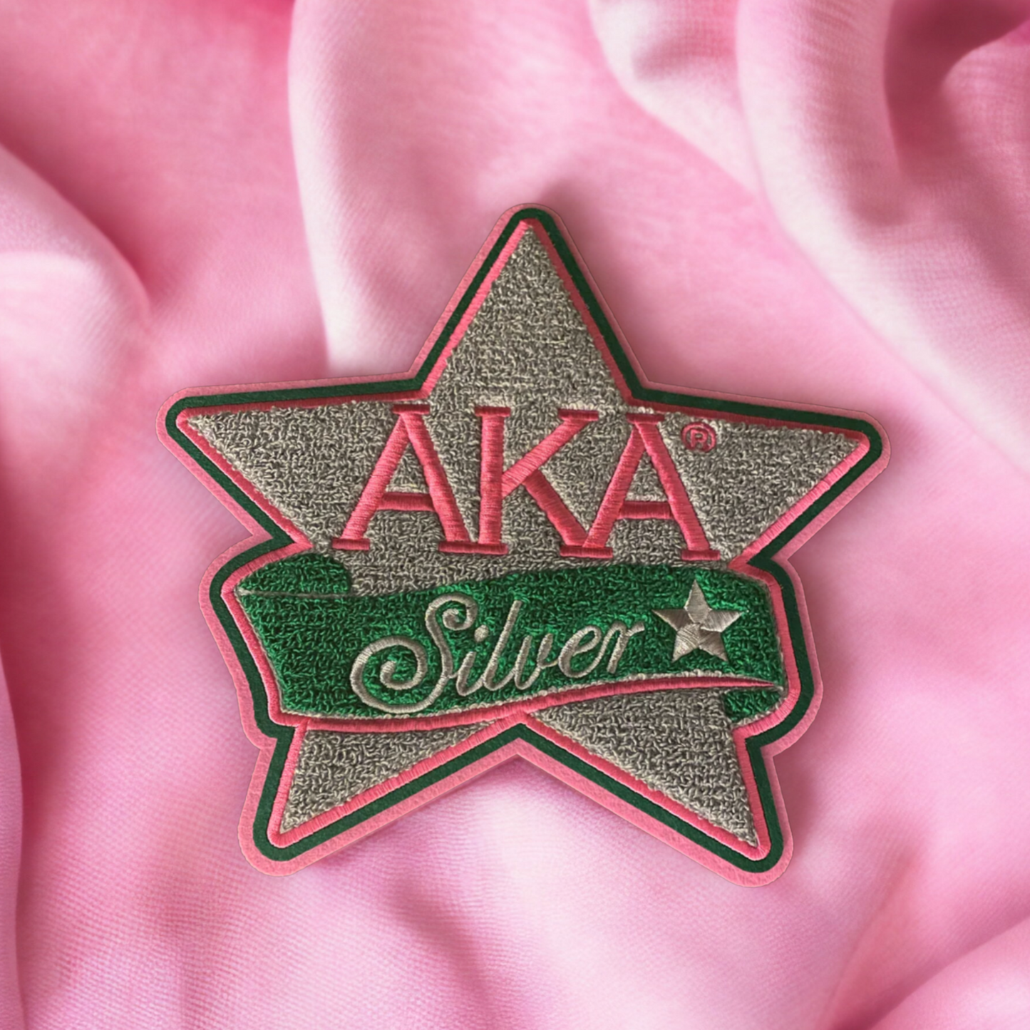 AKA Silver Star Patch