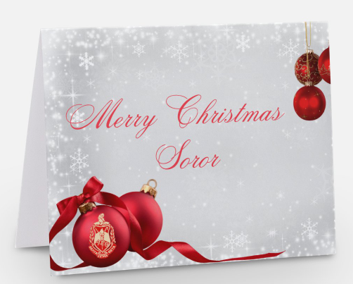 Merry Christmas Greeting Card