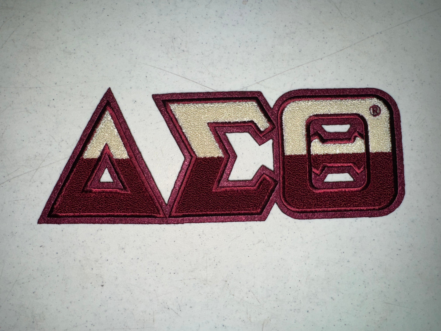 DST 2 Tone Chenille Patch