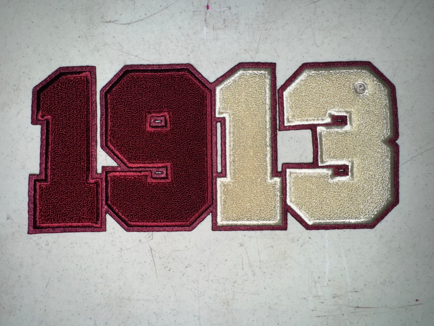 DST 2 Tone Chenille Patch