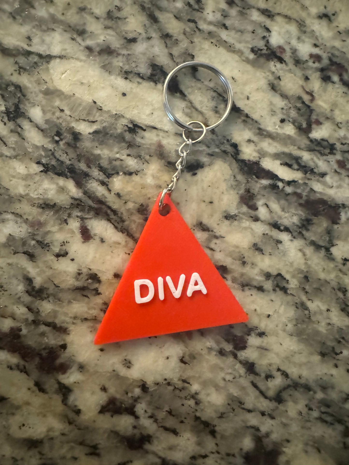 Diva Keychain