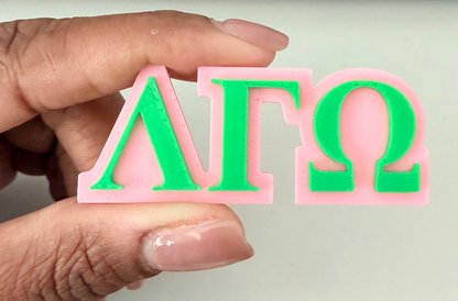 Custom 2 Tone Chapter Pin