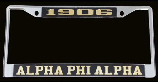 APA License Plate Frame