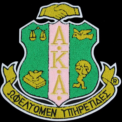 AKA Iron on Shield Patch