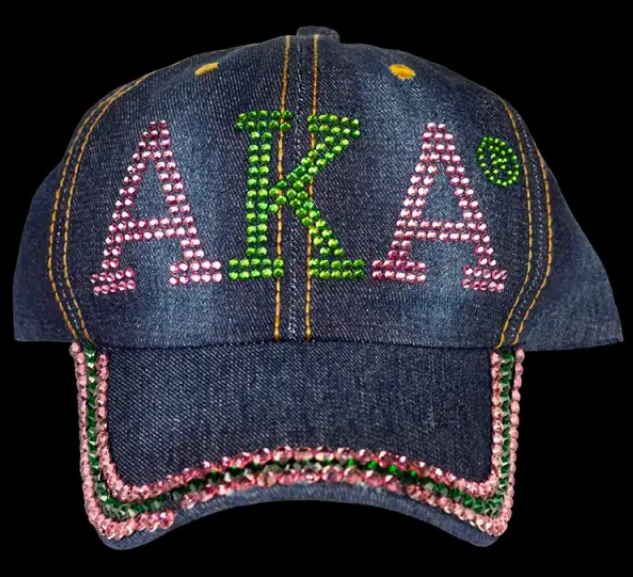 AKA Rhinestone Hat