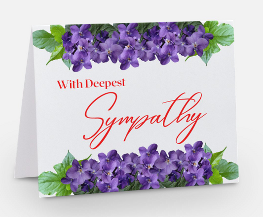 Sympathy Greeting Card