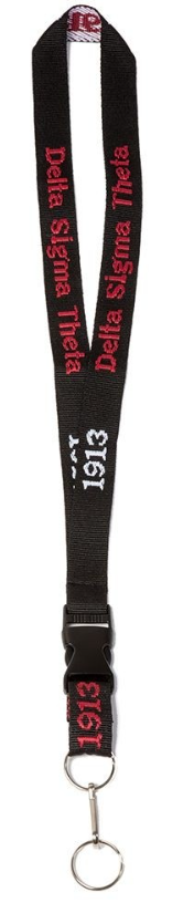 DST Embroidered Lanyard