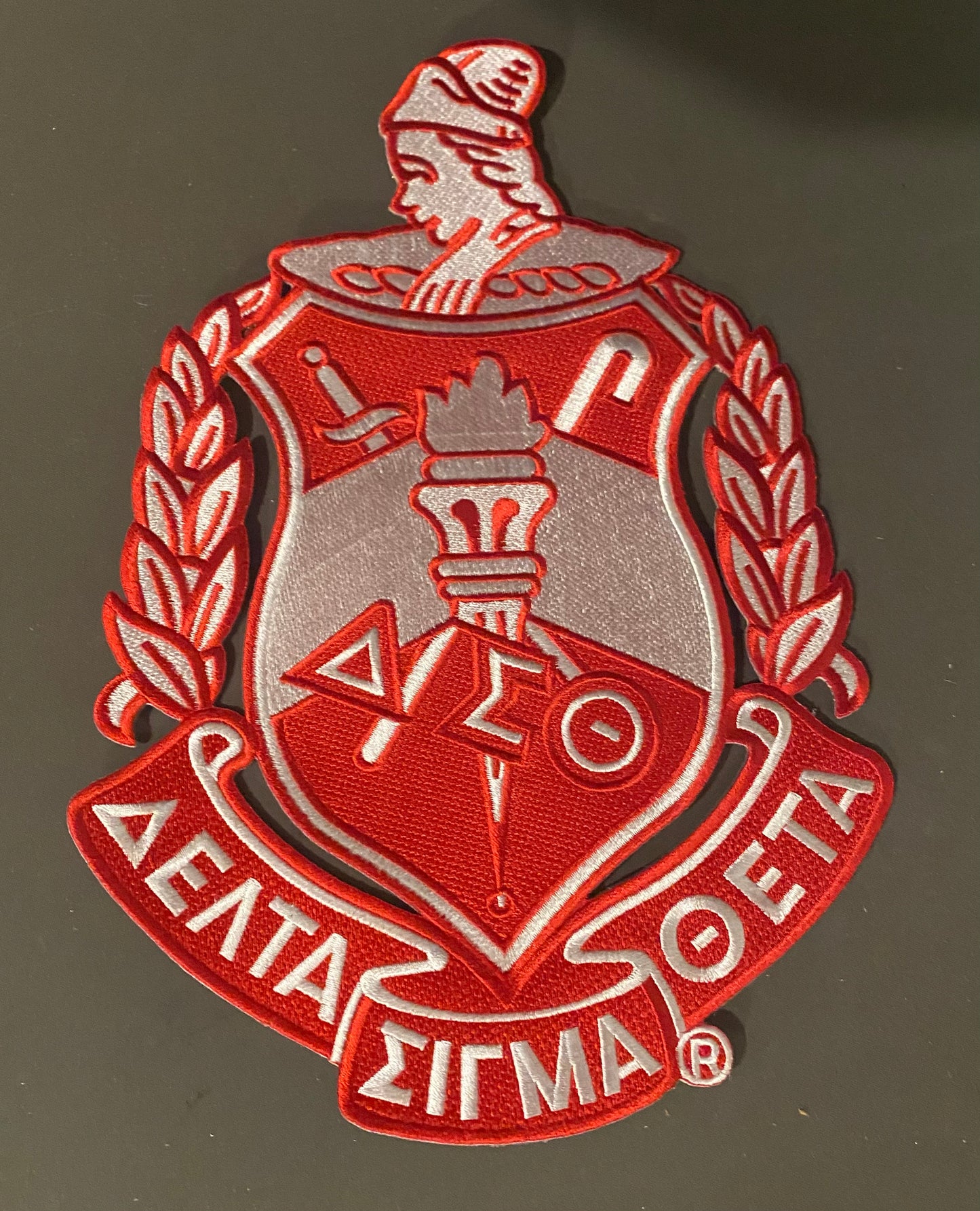 DST Iron on Shield Patch