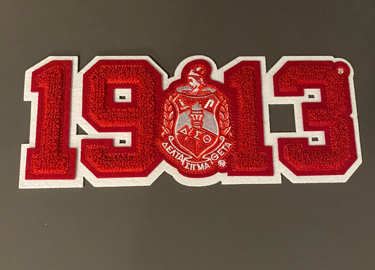 DST Chenille 1913 Shield Patch