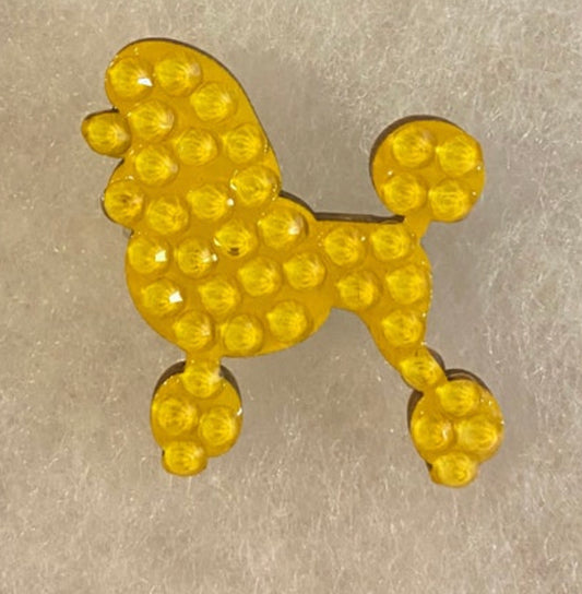 Poodle Lapel Pin