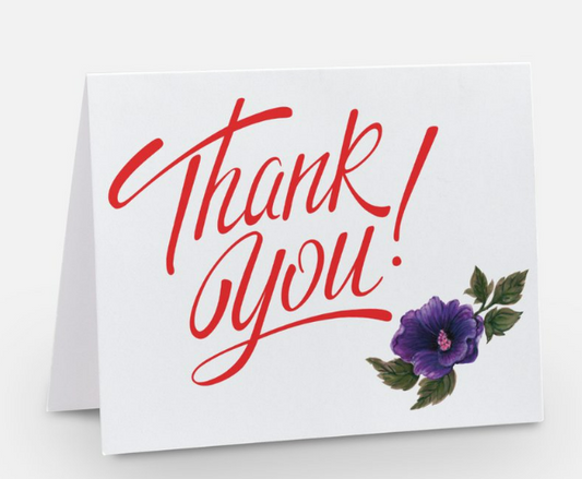 Thank You Greeting Card